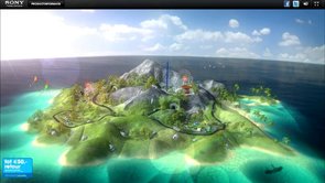 Sony Island Flash Website